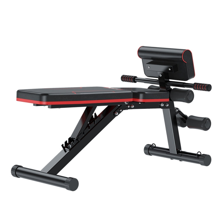 [US Warehouse] Household Adjustable Multifunctional Bench Press Squat Rack Sit-up Bench Abdominal Muscle Training Stool Weightlifting Bed