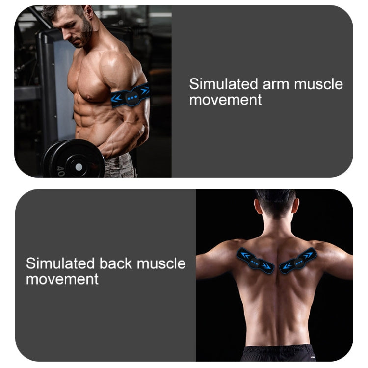 F81 Rechargeable Intelligent Shaping System EMS Body Toning Elecrode Kit Muscle Stimulator Home Fitness Training Gear