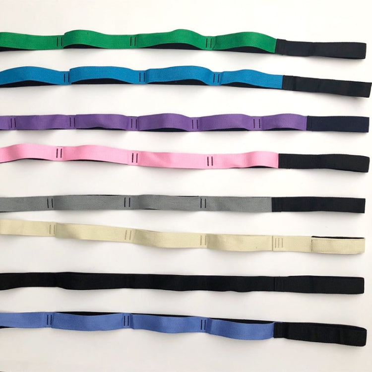 JM-SZD Multifunctional Cotton Yoga Rope Stretching Belt, Random Color Delivery