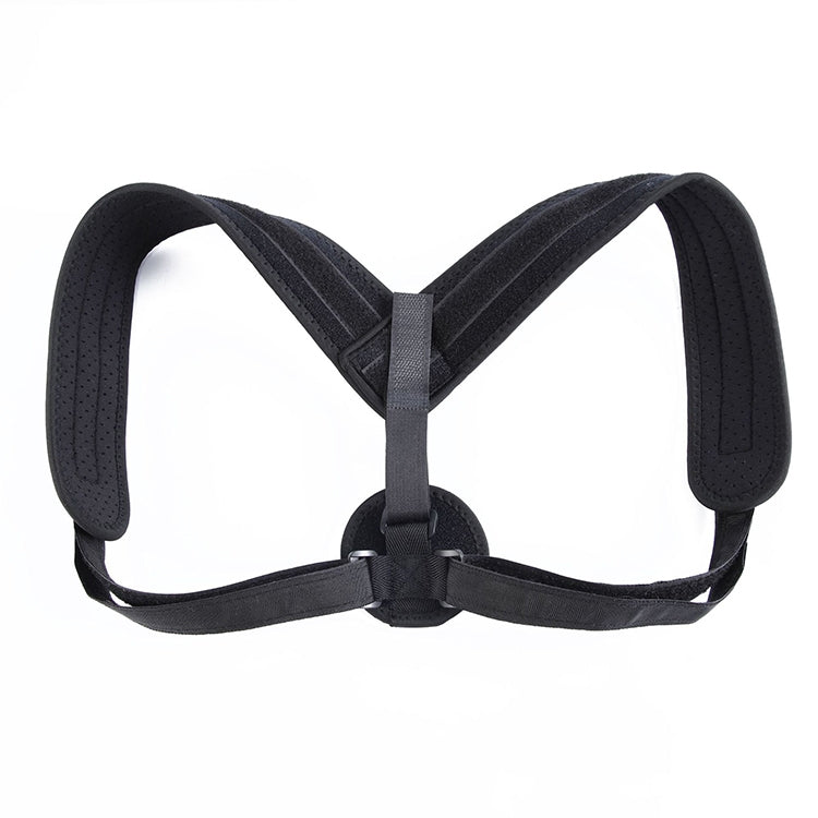 SMD-007 Adult Back Humpback Posture Correction Strap Fitness Shaping Correction Belt (Black)