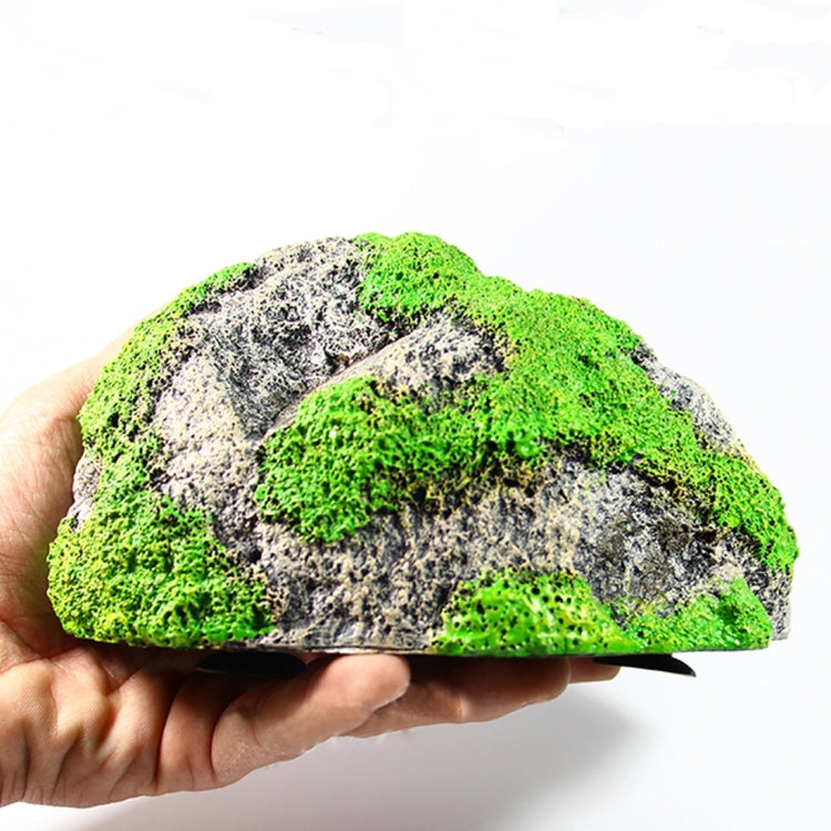 Aquarium Decoration Pumice Suspended Stone Artificial Fish Tank Acuarios Moss Flying Rock Aquatic Ornament Landscape, Middle Size: 9.0 x 14.2cm