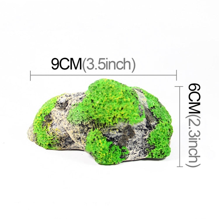 Aquarium Decoration Pumice Suspended Stone Artificial Fish Tank Acuarios Moss Flying Rock Aquatic Ornament Landscape, Small Size: 6.0 x 9.2cm