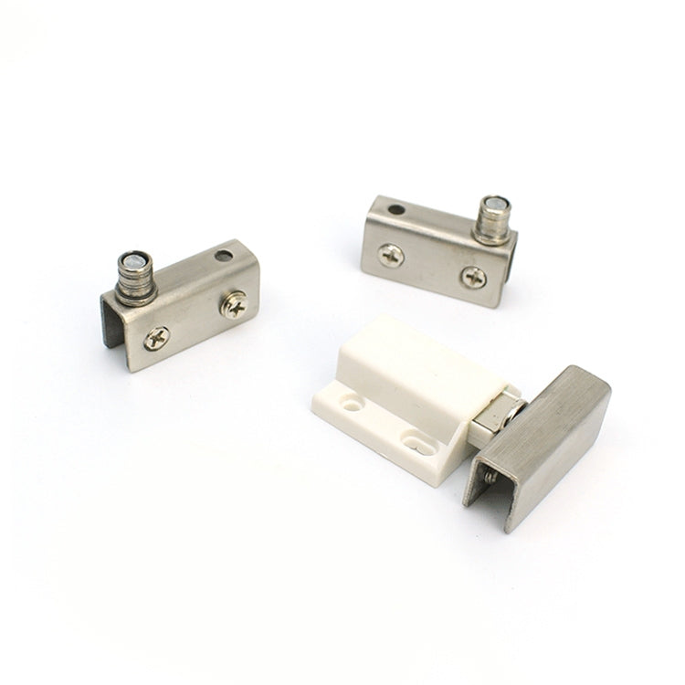 5 PCS Glass Clip Single Door Touching Exhibition Cabinet Hinge