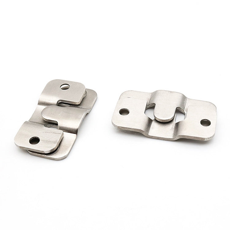20 PCS Stainless Steel Picture Frame Hanging Code Mirror Fastener, Size: L