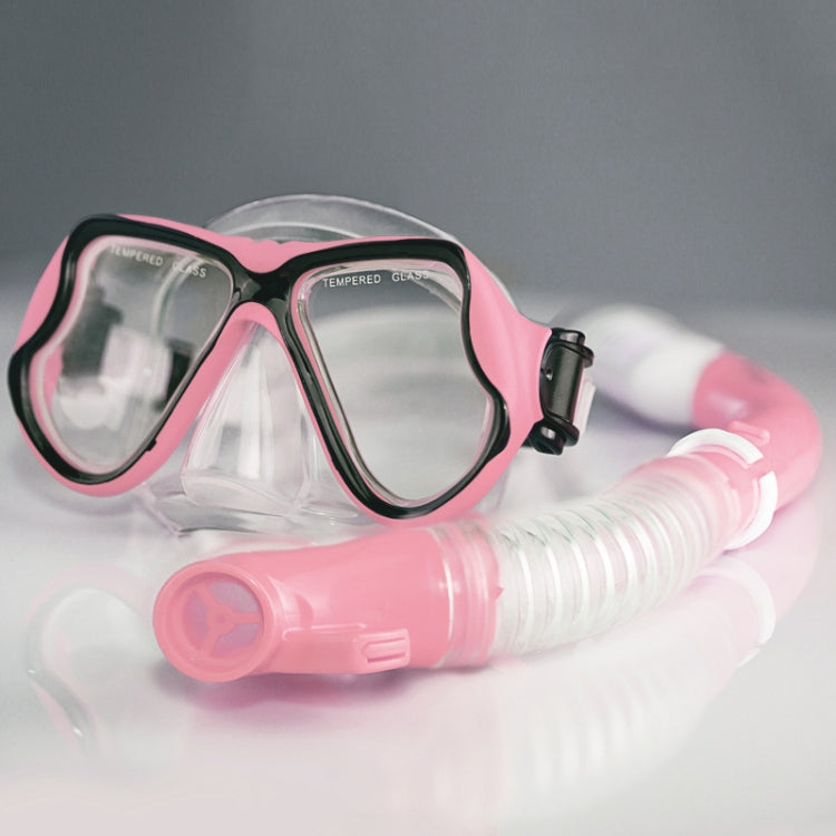 Yoogan Children Full Dry Mask Breathing Tube Swimming Glass Diving Equipment Suit