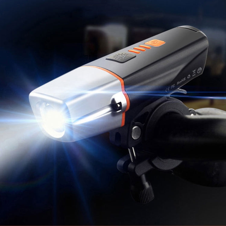 BC21 10W 400LM IP65 LED USB Charging Waterproof Bicycle Headlight