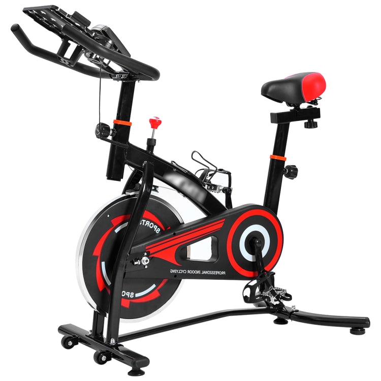 [JPN Warehouse] CYS280 Indoor Silent Spinning Bike Fitness Bicycle with Adjustable Seat / Handle & Beverage Holder & Mobile Phone / Tablet PC Holder & Mat & LCD Monitor