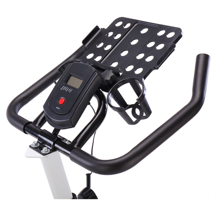 [JPN Warehouse] CYS280 Indoor Silent Spinning Bike Fitness Bicycle with Adjustable Seat / Handle & Beverage Holder & Mobile Phone / Tablet PC Holder & Mat & LCD Monitor