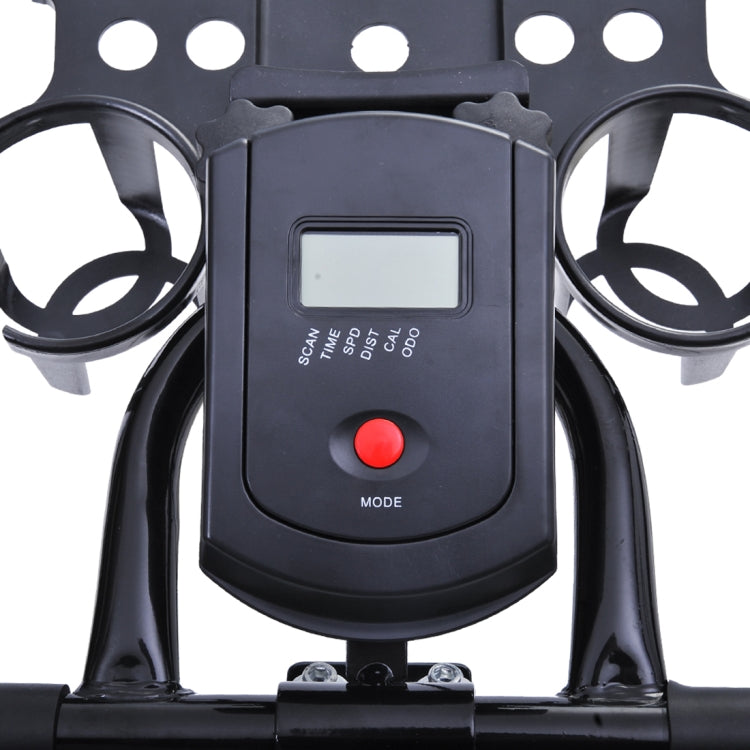 [JPN Warehouse] CYS280 Indoor Silent Spinning Bike Fitness Bicycle with Adjustable Seat / Handle & Beverage Holder & Mobile Phone / Tablet PC Holder & Mat & LCD Monitor