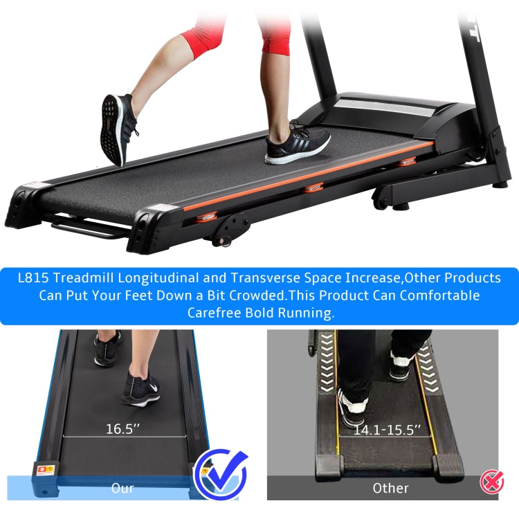 [US Warehouse] Folding Motorised LCD Running Machine Electric Treadmill