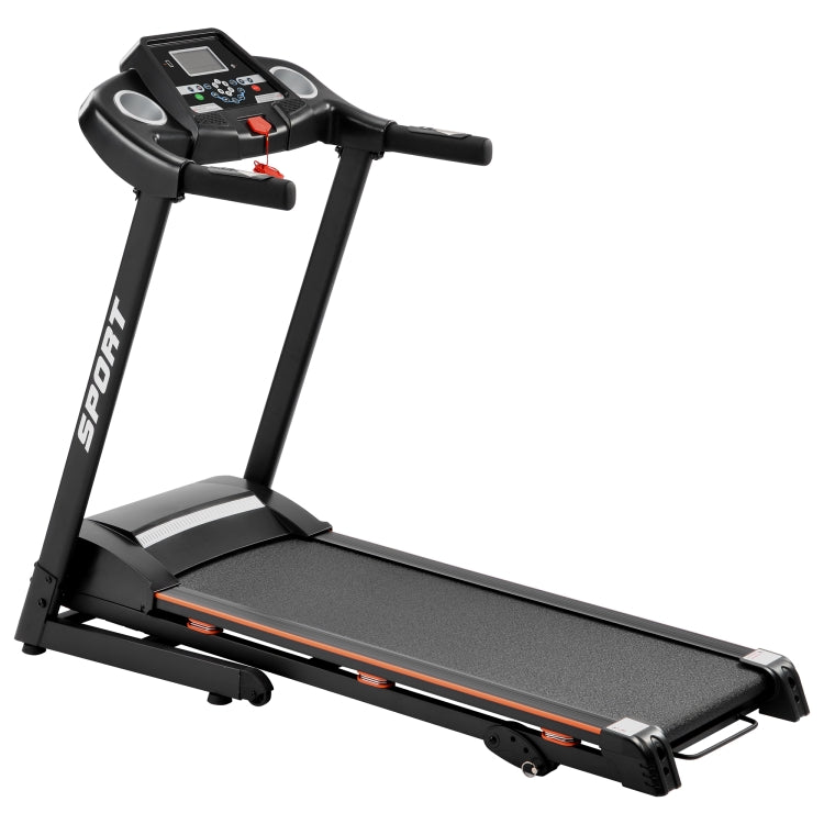 [US Warehouse] Folding Motorised LCD Running Machine Electric Treadmill