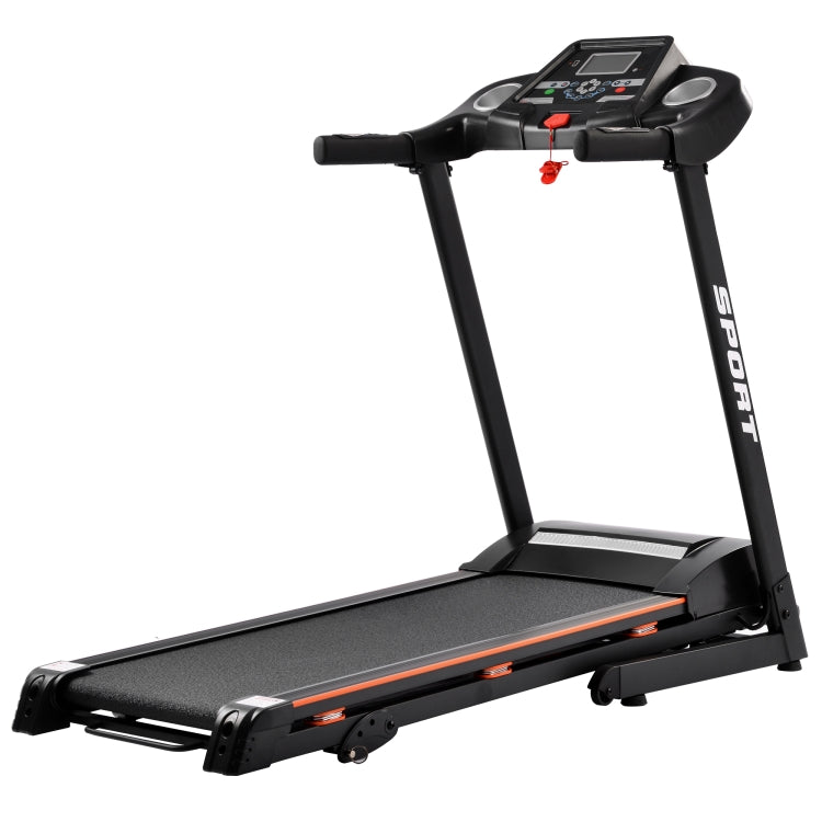 [US Warehouse] Folding Motorised LCD Running Machine Electric Treadmill