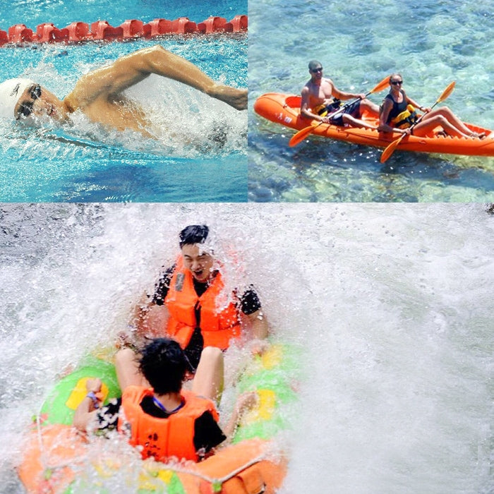 Outdoor Portable Waterproof Shoulder Bag Dry and Wet Separation Swimming Bag PVC Inflatable Bag, Capacity: 18L