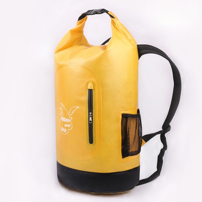 Outdoor Waterproof Dry Dual Shoulder Strap Bag Dry Sack Trekking Backpack