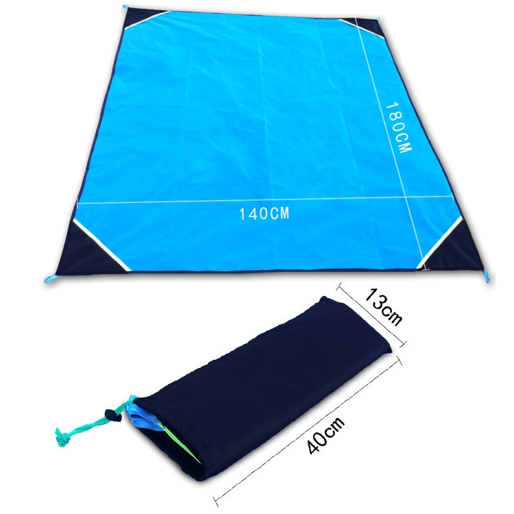 Portable Outdoor Waterproof Moisture-proof Camping Mat Foldable Lawn Mat, Size: 140 x 180cm