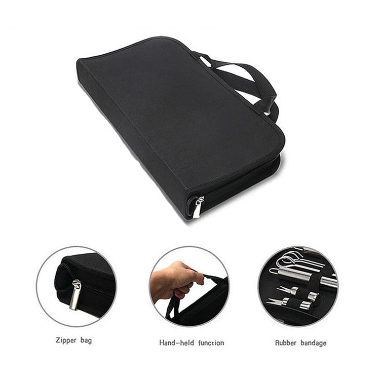 6 in 1 Outdoor Tableware Set Camping Barbecue Tableware Picnic Tool Set