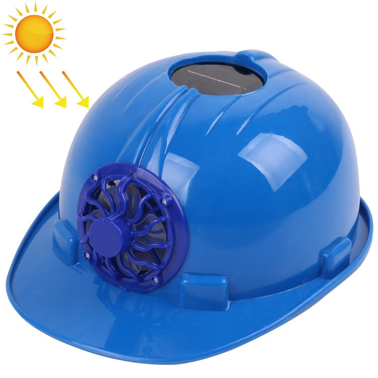 Solar Charging Safety Helmet with Fan Outdoor Hard Hat
