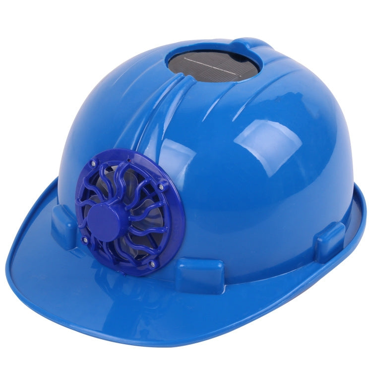 Solar Charging Safety Helmet with Fan Outdoor Hard Hat