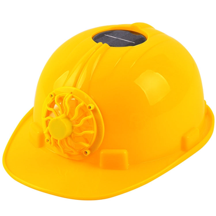 Solar Charging Safety Helmet with Fan Outdoor Hard Hat