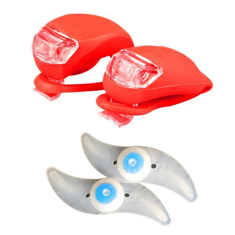 5W Mountain Bike Headlight Charging Zoom Glare Waterproof Flashlight Set (Set Four)