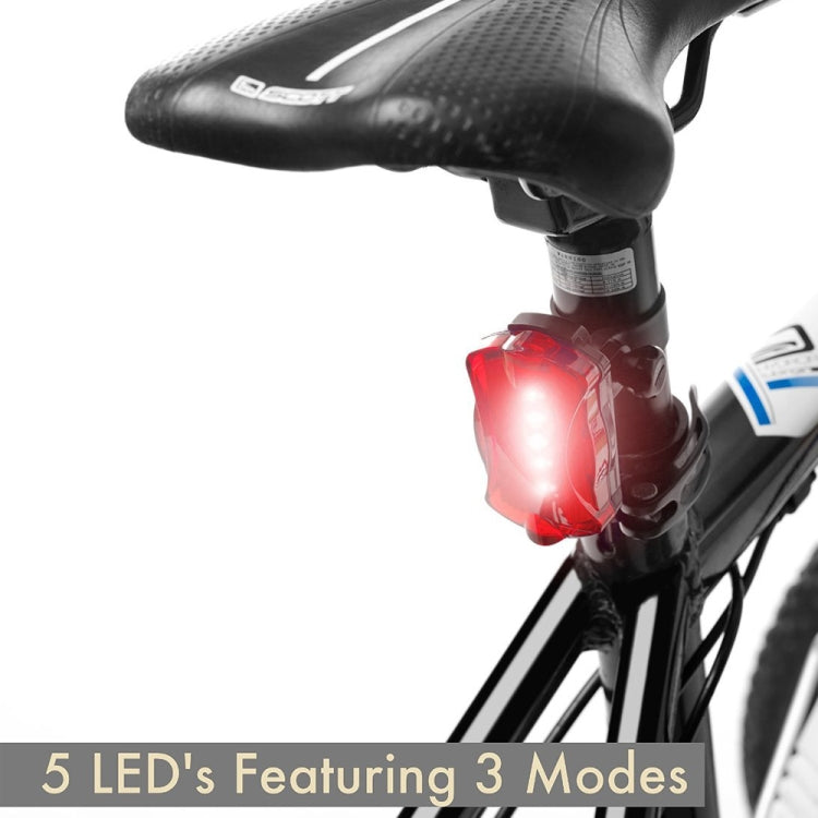 5W Mountain Bike Headlight Charging Zoom Glare Waterproof Flashlight Set (Set Four)