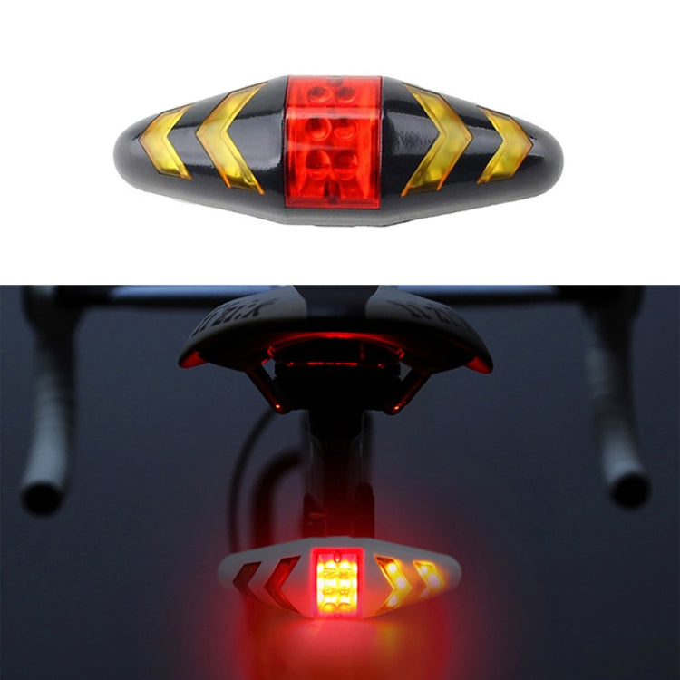 Bicycle Tail Light Intelligent Wireless Remote Control Turn Signal Warning Light, Battery Models