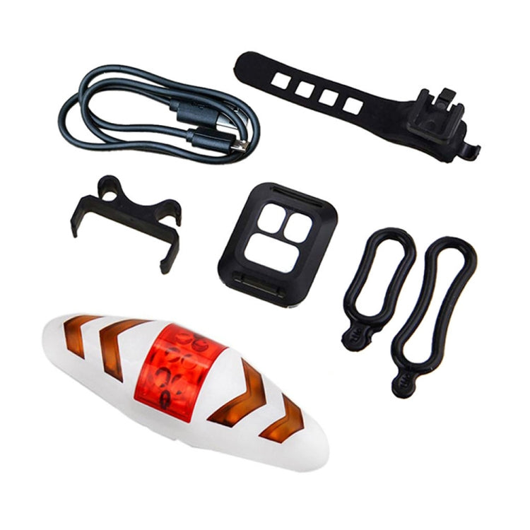Bicycle Tail Light Intelligent Wireless Remote Control Turn Signal Warning Light, Battery Models
