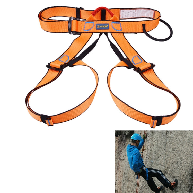 Climbing Harness Safe Seat Belt for Rock High Level Caving Climbing Adjustable Rappelling Equipment Half Body Guard Protect