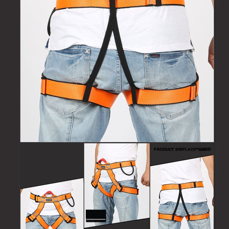 Climbing Harness Safe Seat Belt for Rock High Level Caving Climbing Adjustable Rappelling Equipment Half Body Guard Protect