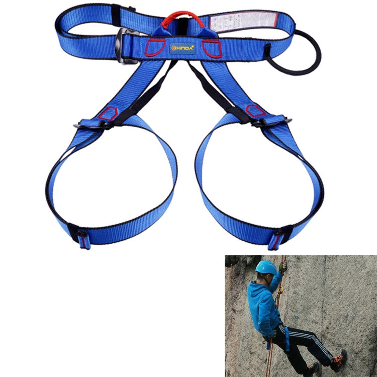 Climbing Harness Safe Seat Belt for Rock High Level Caving Climbing Adjustable Rappelling Equipment Half Body Guard Protect