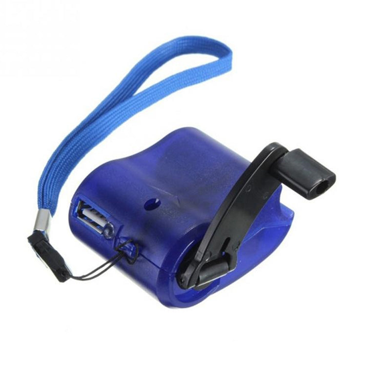 Outdoor Emergency Portable Hand Power Dynamo Hand Crank USB Charging Charger