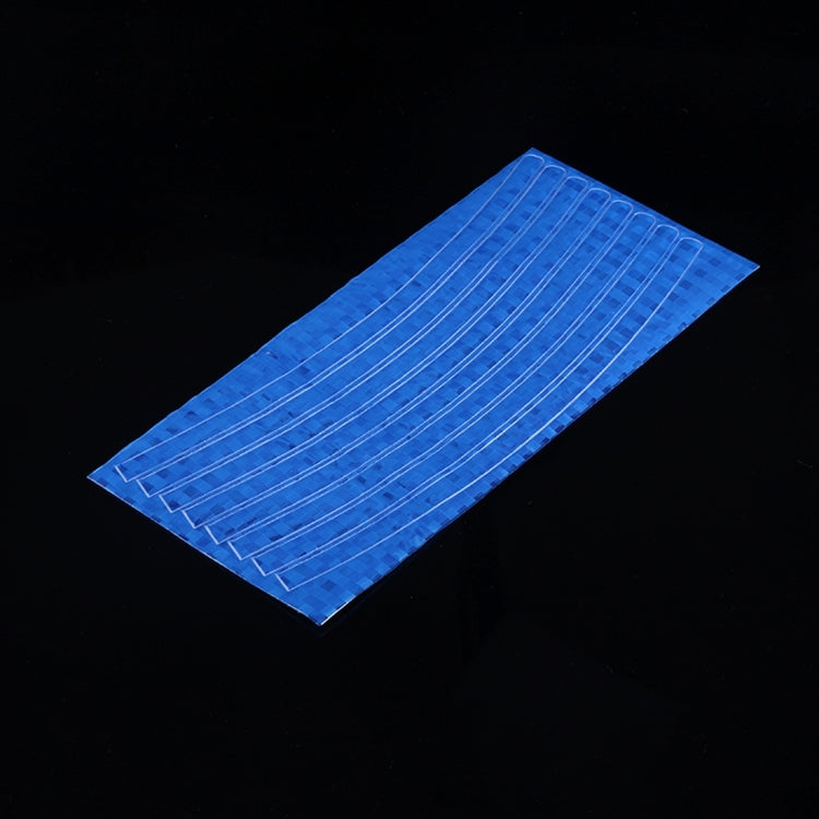 OQSPORT 10 PCS Fluorescent MTB Bike Sticker Bicycle Wheel Rim Reflective Stickers, Random Color Delivery