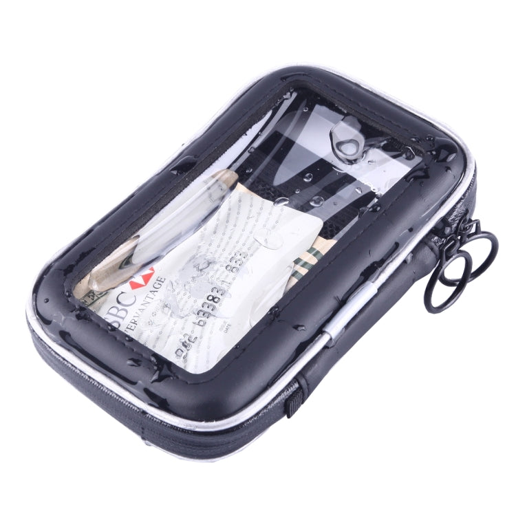 OQSPORT Universal Waterproof Bicycle Mobile Phone Bag with Mount Holder & hook and loop fastener Strap for iPhone 7, iPhone 6 & 6s, Samsung, HTC, Sony and other 4.7 inch Following Mobile Phones(Black)