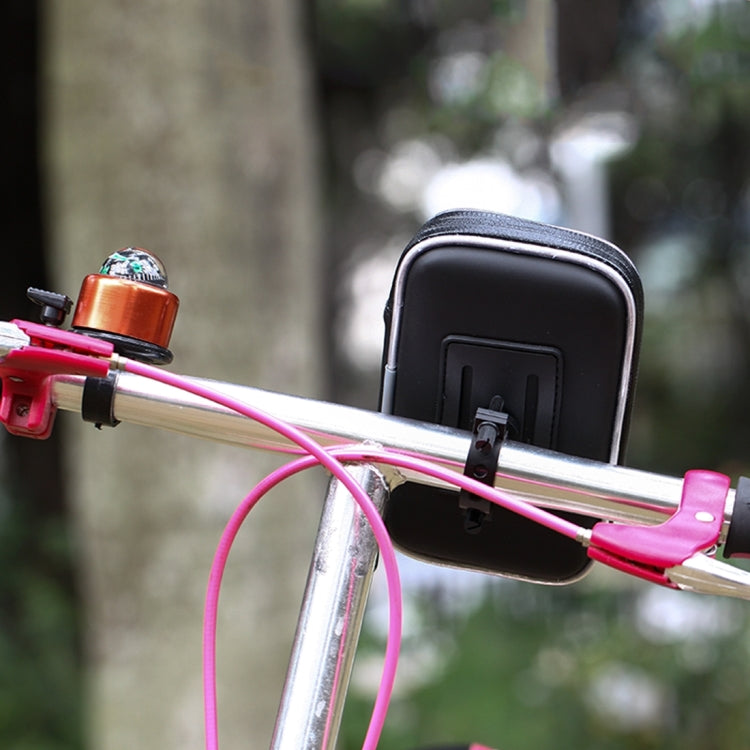 OQSPORT Universal Waterproof Bicycle Mobile Phone Bag with Mount Holder & hook and loop fastener Strap for iPhone 7, iPhone 6 & 6s, Samsung, HTC, Sony and other 4.7 inch Following Mobile Phones(Black)
