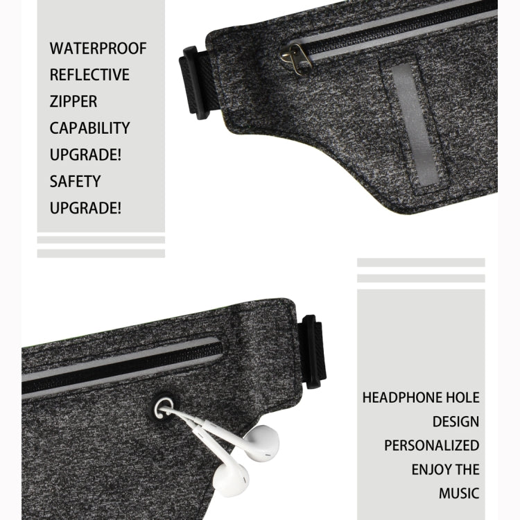 DZGOGO T2 Shape Portable Outdoor Light Thin Sport Mobile Phone Waist Bag