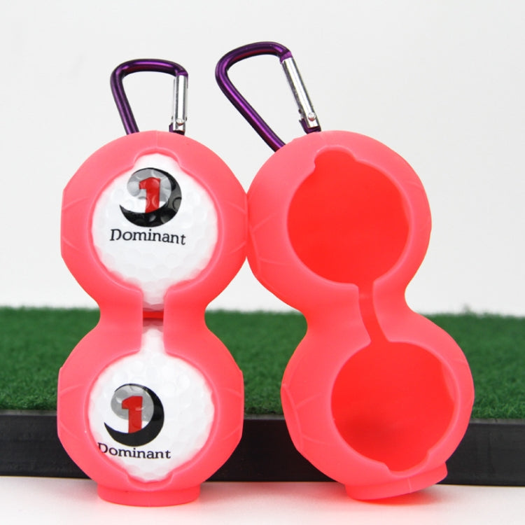 2 PCS Golf Silicone Double-ball Protective Sleeve