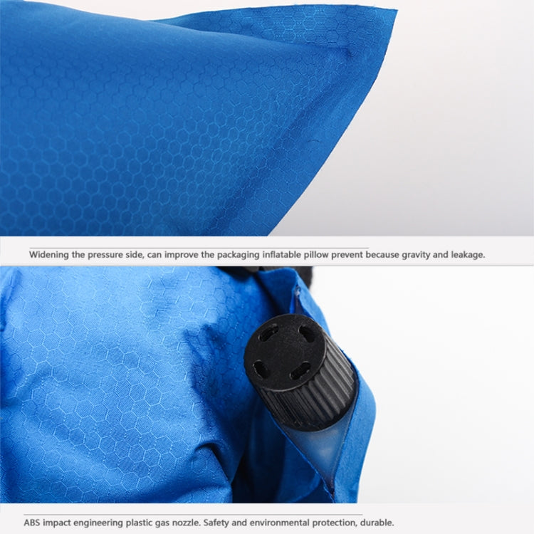 Automatic Inflatable Air Cushion Pillow Portable Outdoor Travel Pillow, Random Color Delivery
