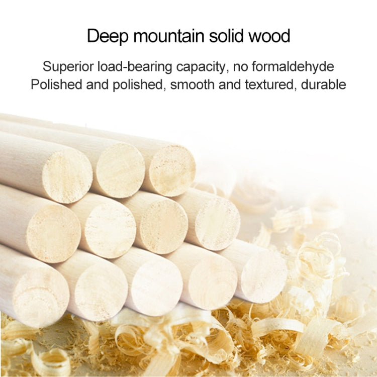 Balcony Living Room Multi-layer Solid Wood Flower Stand Potted Planting Shelves (Standard Style)