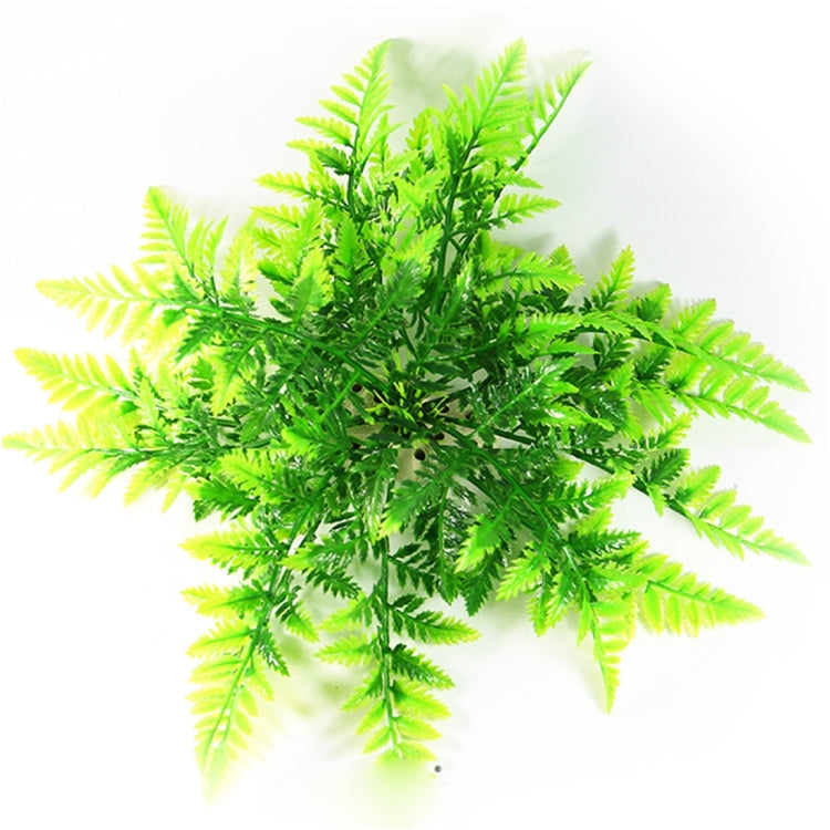 Artificial Tree Plant Grass Figurines Miniatures Aquarium Fish Tank Landscape, Size: 13.0 x 27.0cm