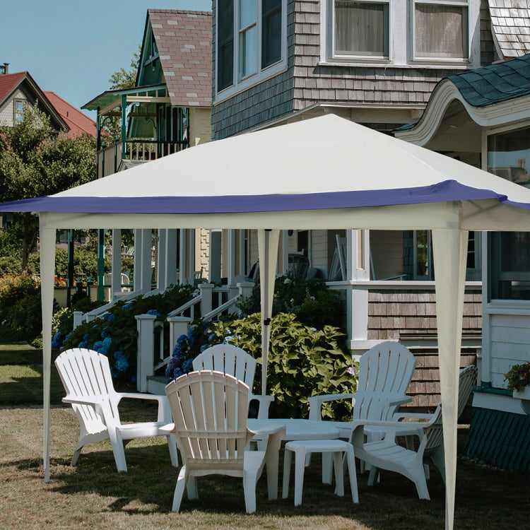 [US Warehouse] 3.6x3.6m Portable Outdoor Foldable Gazebo Tent Awning (Blue)