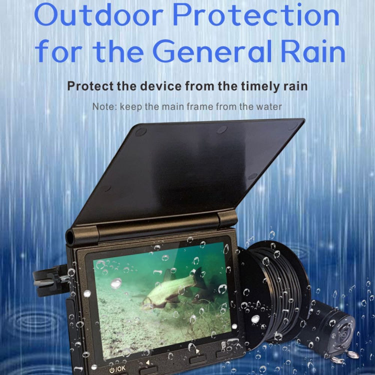 X6 HD Night Vision Waterproof Visual Fish Finder (Black)