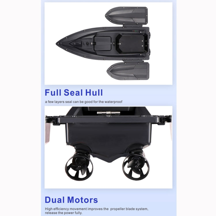 D15 Remote Control Intelligent Nesting Ship Fishing Bait Boat