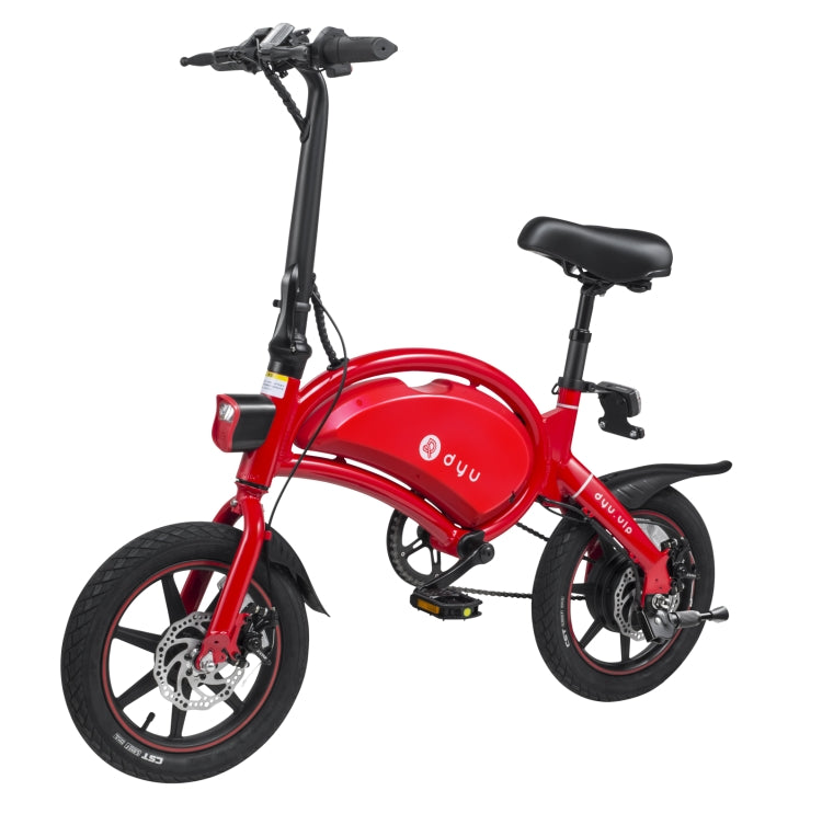 [EU Warehouse] dyu D3+ 250W 25KM 14 inch LCD Digital Dashboard Foldable Electric Bicycle Scooter