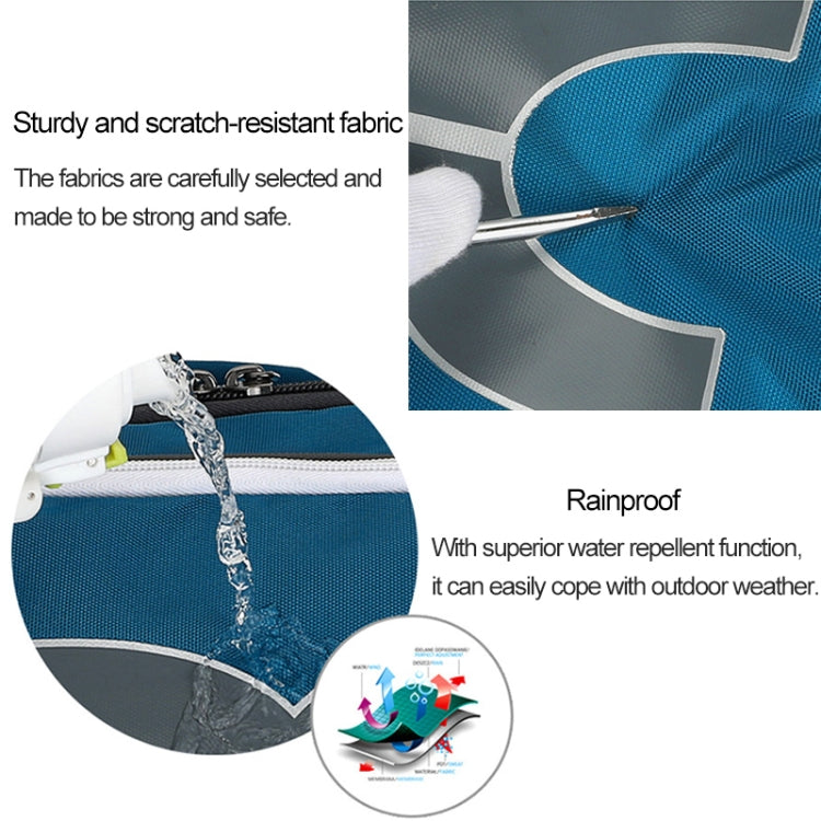 IX LK8035 Scratchproof Waterproof Dry Wet Separation Crossbody One-shoulder Yoga Fitness Travel Bag, Capacity: 40L