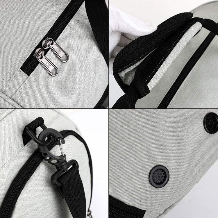 IX LK8036A Waterproof Multi-function Dry Wet Separation Yoga Fitness  One-shoulder Portable Travel Bag with Pull Rod Strap, Size: 45 x 26 x 26cm