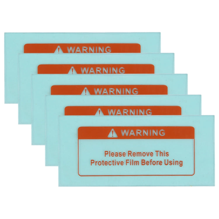 5 PCS Solar Automatic Dimming Welding Helmet Mask Cover PC Protector, Size : 110 x 50mm Right Angle