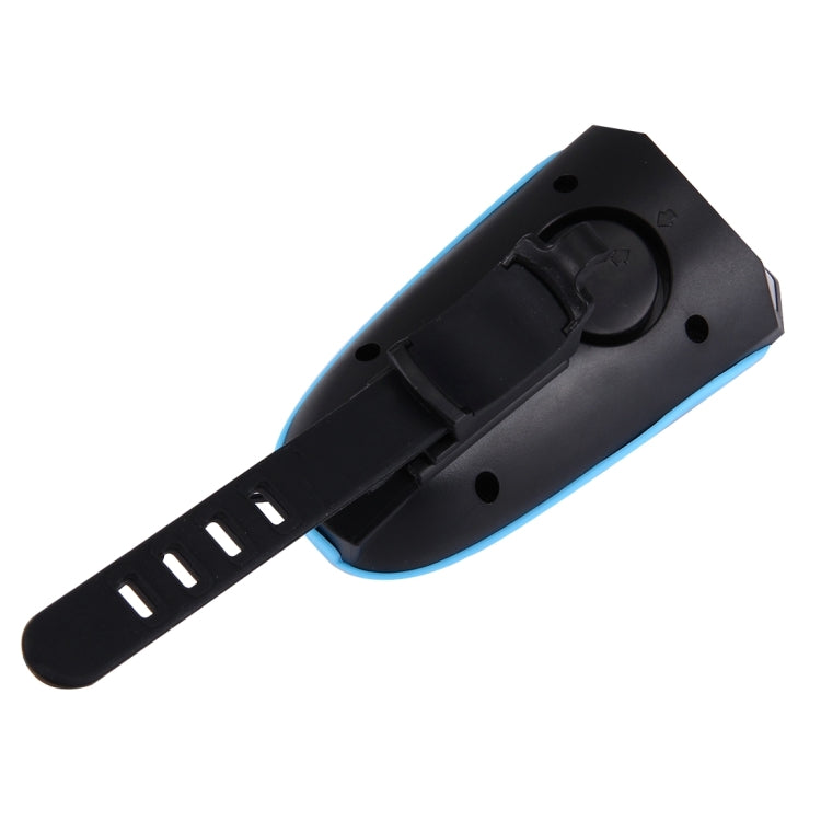 125 / 250LM 3 Modes USB Rechargeable LED Bright Light with Horn & Handlebar Mount