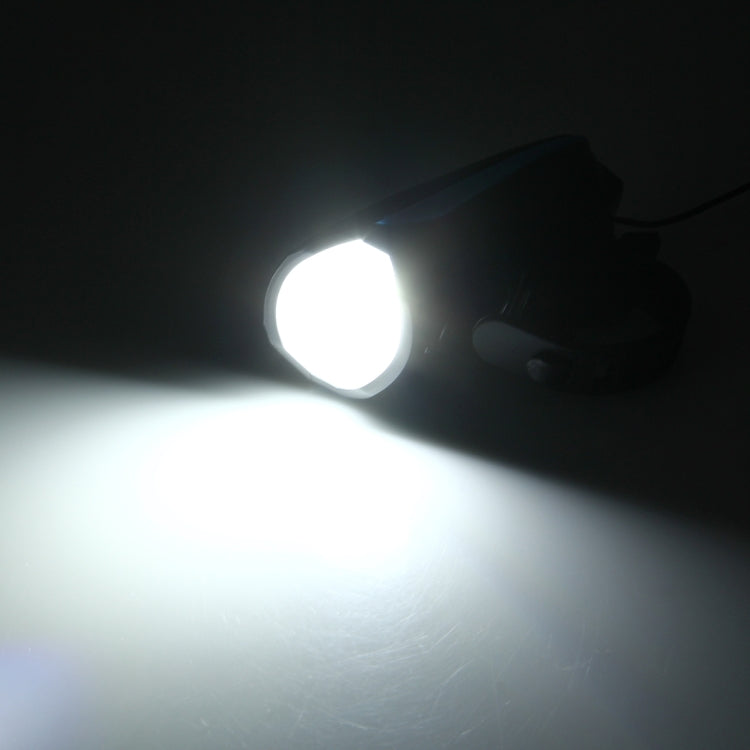 125 / 250LM 3 Modes USB Rechargeable LED Bright Light with Horn & Handlebar Mount