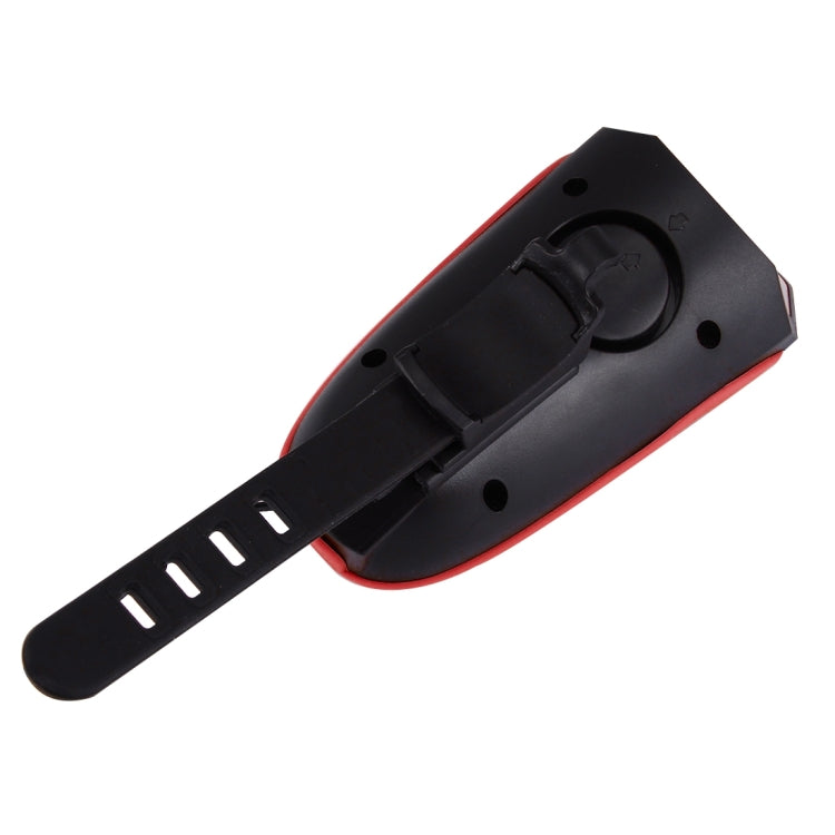 125 / 250LM 3 Modes USB Rechargeable LED Bright Light with Horn & Handlebar Mount
