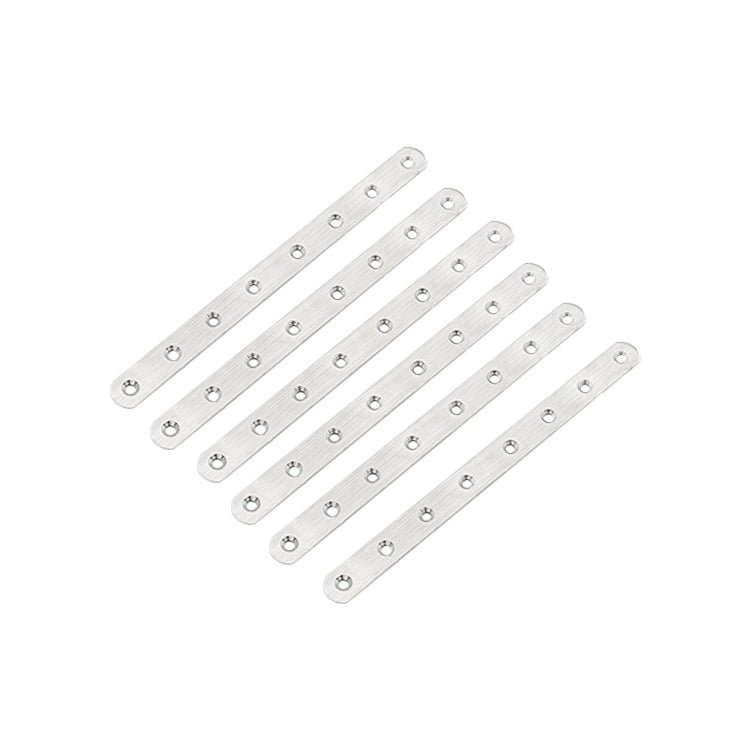 10 PCS Stainless Steel Connection Code Straight Connecting Piece, Number: 10